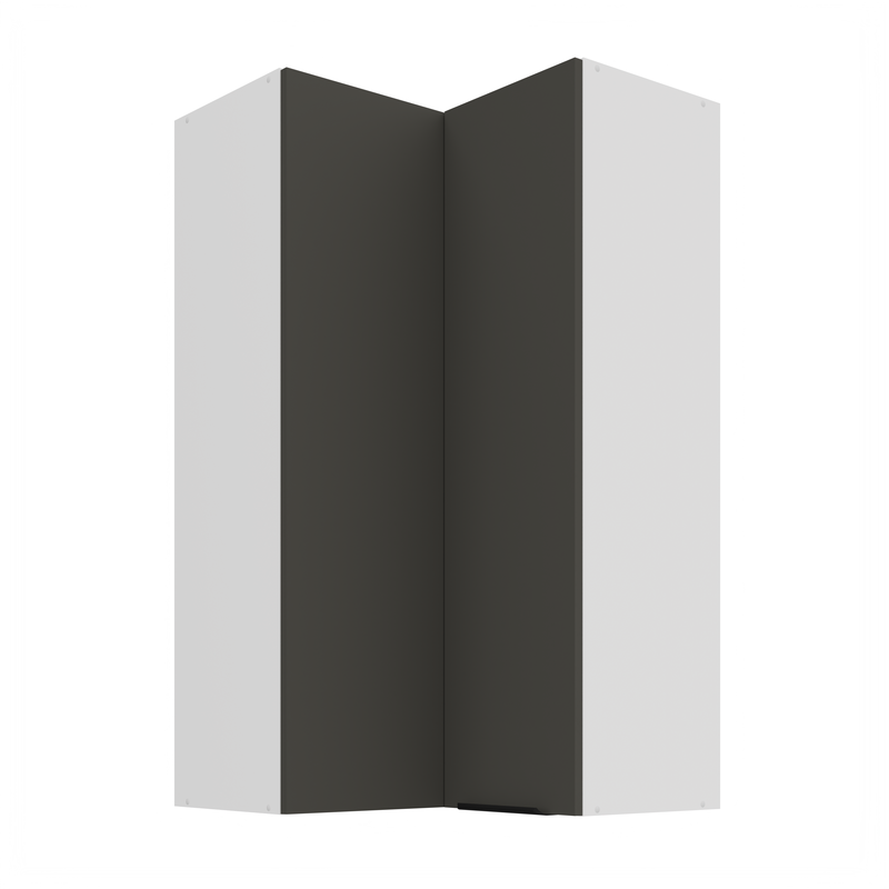 Kuchyňská skříňka ARIA 60x60 GN-108 2F (90°) 
korpus bílá, dvířka šedá