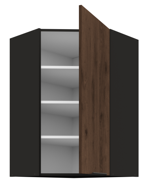 Kuchyňská skříňka MONZA 60x60 GN-90 1F (45°)