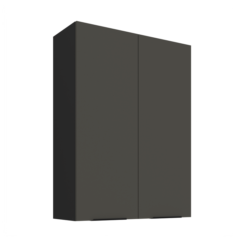 Kuchyňská skříňka ARIA 80 G-108 2F
korpus černá, dvířka šedá