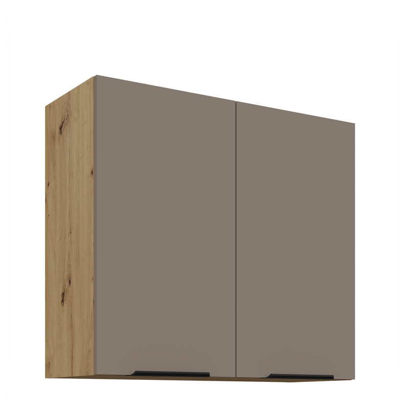 Kuchyňská skříňka ARIA 80 G-72 2F 
korpus dub artisan, dvířka Sandgrau-TA