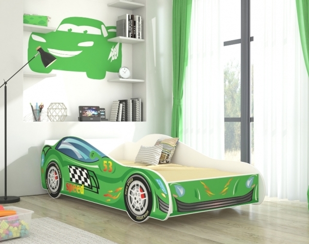 Dětská postel Závodní auto