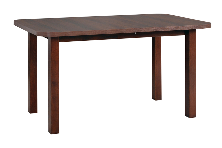 Jídelní stůl WENUS 2 deska stolu olše, nohy stolu bílá