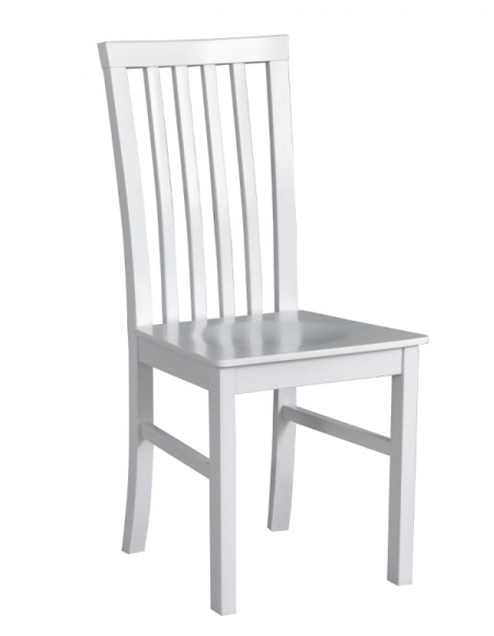 Jídelní židle MILANO 1 D dřevo: bílá