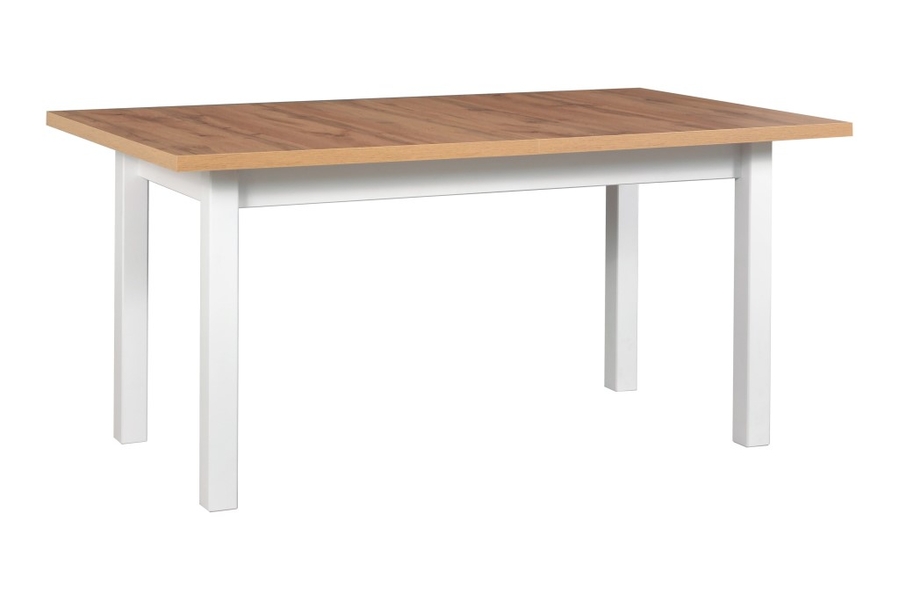 Jídelní stůl MODENA 2 XL deska stolu bílá, nohy stolu bílá