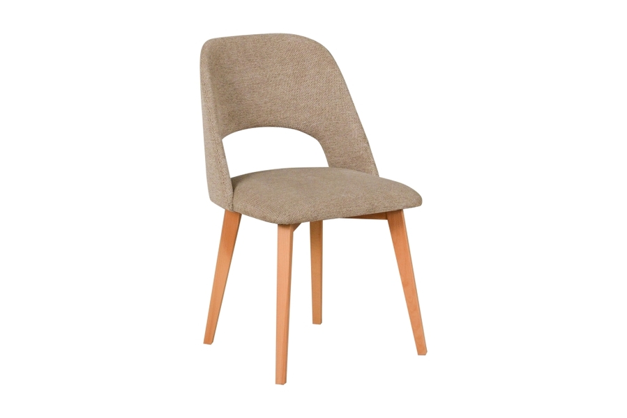 Jídelní židle MONTI 4 dřevo: ořech, potahový materiál: látka s d