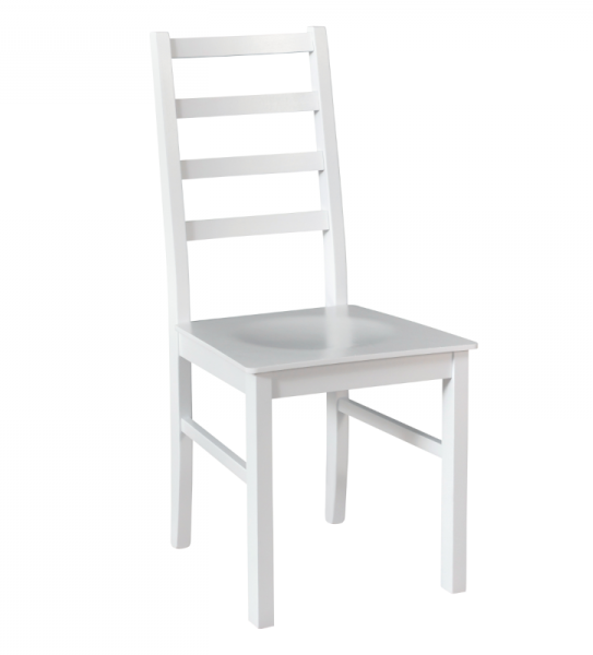 Jídelní židle NILO 8 D dřevo: bílá