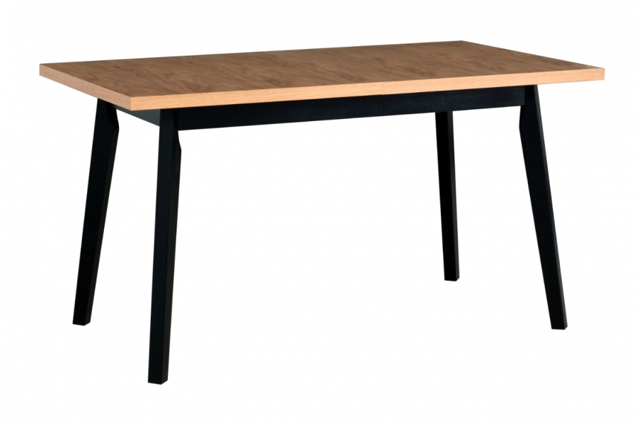 Jídelní stůl OSLO 5 deska stolu artisan, podstava stolu ořech, n