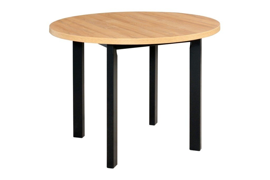 Jídelní stůl POLI 2 deska stolu artisan, nohy stolu bílá