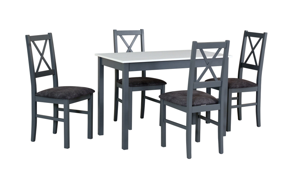 Jídelní stůl MAX 2 a židle NILO 10