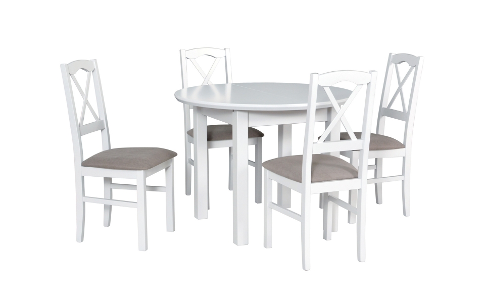 Jídelní stůl POLI 1 a židle NILO 11
