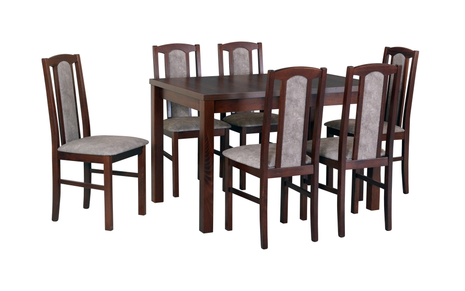 Jídelní stůl MAX 5 a židle BOS 7