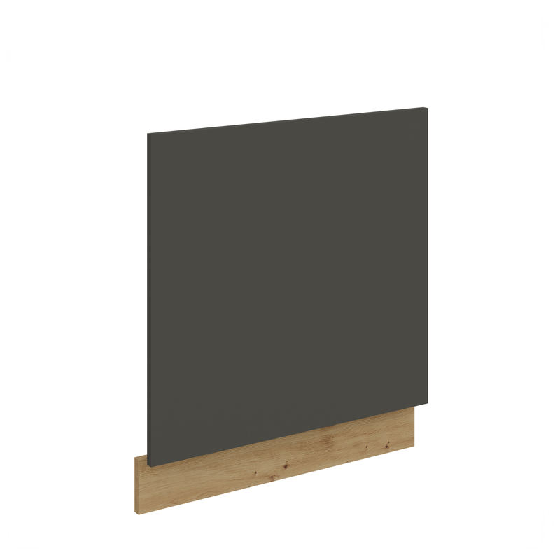 Dvířka na myčku ARIA  ZM 570x596 
korpus dub artisan, dvířka šedá