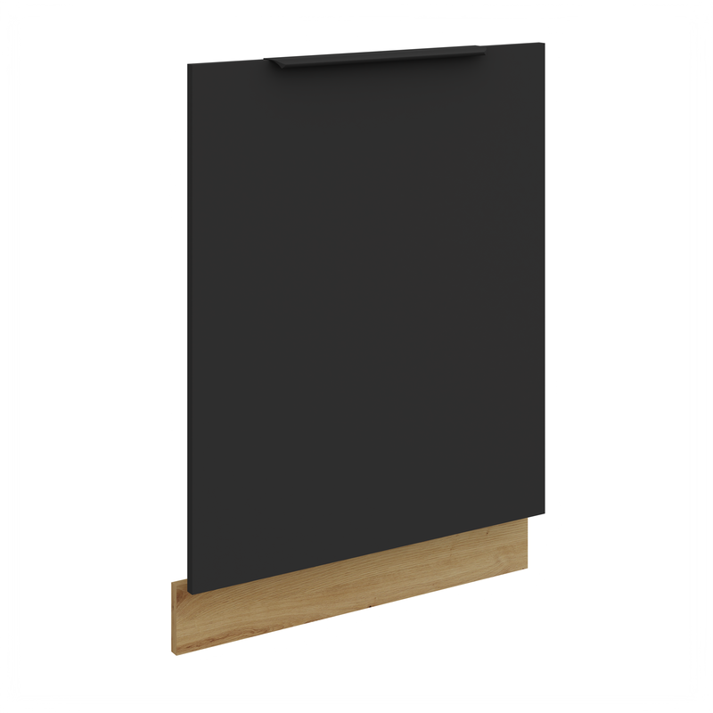 Dvířka na myčku ARIA  ZM 713x596 
korpus dub artisan, dvířka černá